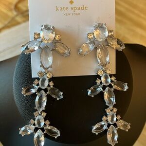🌸Kate Spade Ice Queen Chandelier Earrings